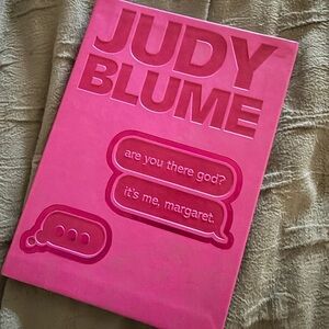 Judy Blume 'Are You There God? It's Me, Margaret.' Pink Hardcover